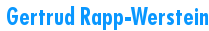  Gertrud Rapp-Werstein