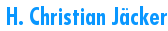  H. Christian J�cker