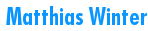  Matthias Winter
